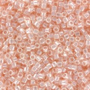 Miyuki delica kralen 11/0 - Transparent pink mist luster DB-1223